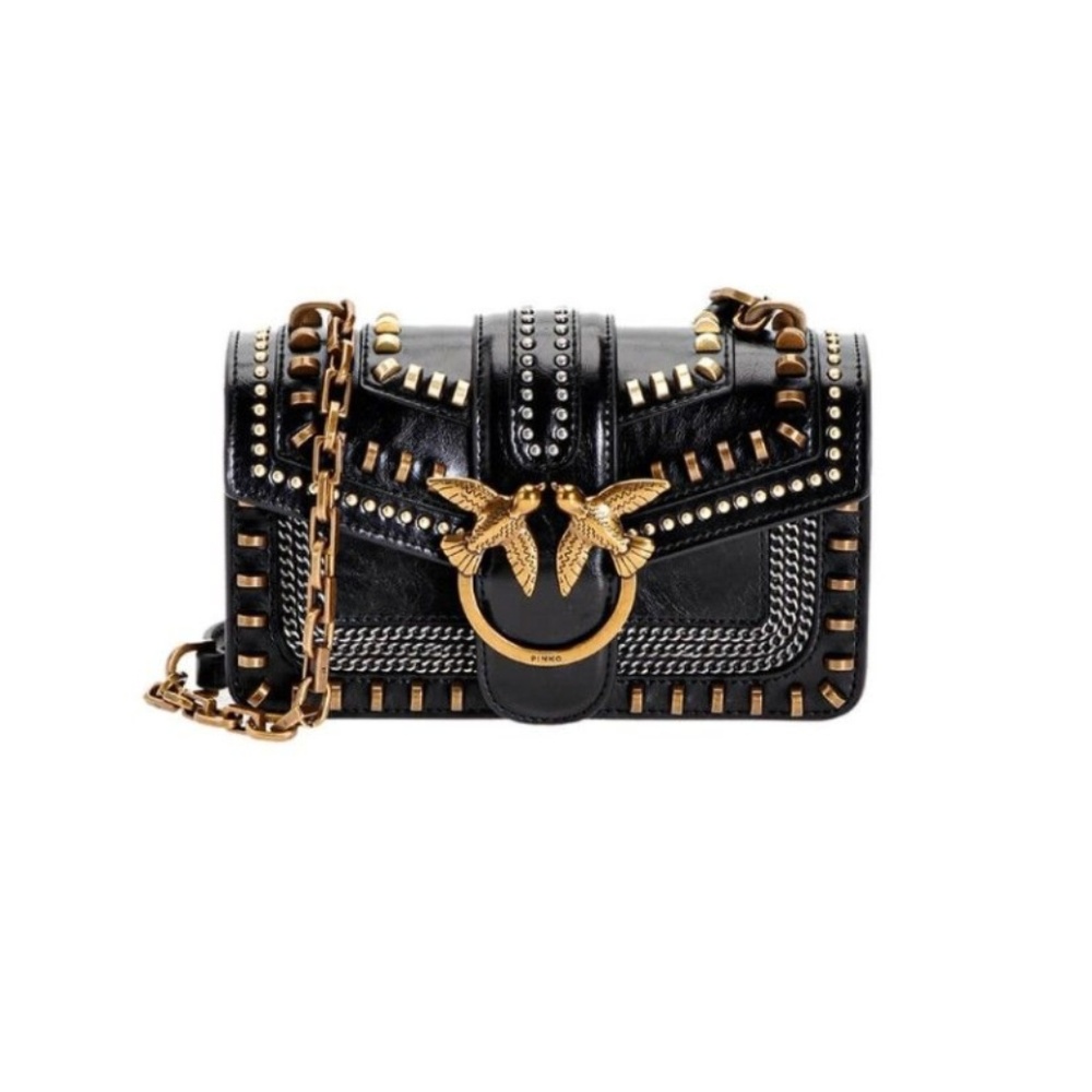 Pinko Mini Love Studded Purse